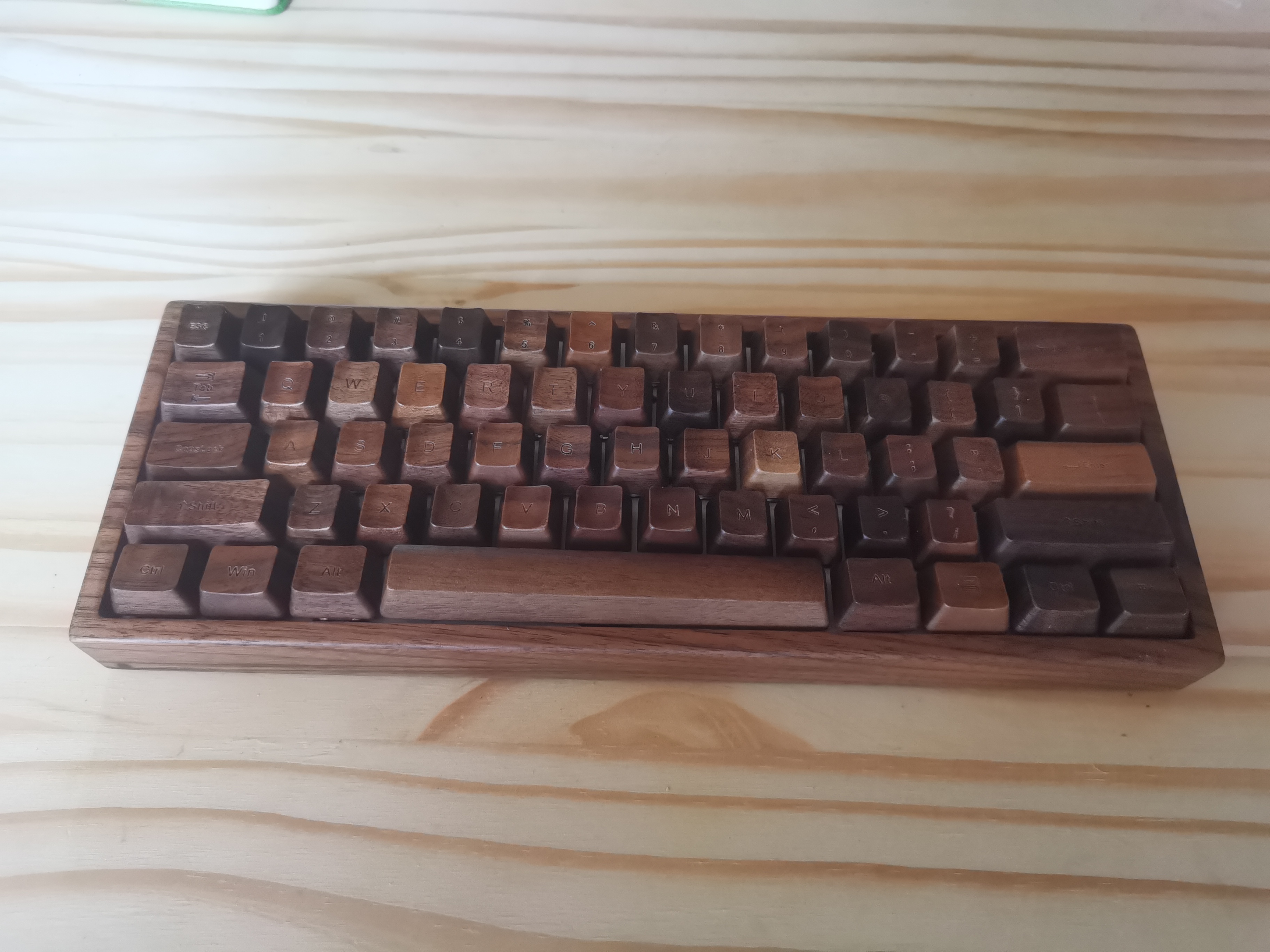 Prototype Carpenter Tau Keyboard